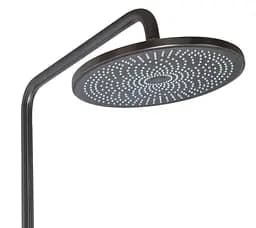 Душова система універсальна Qtap Slavonice Gunmetal Black PVD з виливом QTSLA111GMB45905 - мініатюра 4
