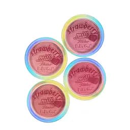 Румяна для лица DoDo Strawberry Milk сухие компактные набор 4 шт. (D4209)