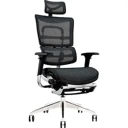 Офісне крісло GT Racer X-802L Black (W-21) [132224] - мініатюра 2