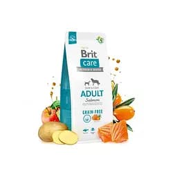Сухий корм Brit Care Dog Grain-free Adult для собак малих і середніх порід, беззерновий з лососем, 3 кг - мініатюра 10