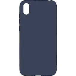 Чохол-накладка Toto 1 mm Matt TPU Case HuAwei Y5 2019 Navy Blue