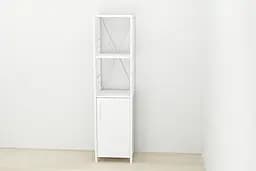 Етажерка 3/34 Ferrum-decor Серії Конект з тумбою 144x34x28 Білий ДСП (FRD-104428) - мініатюра 2