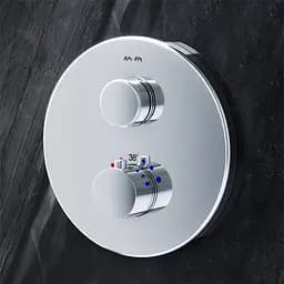 Змішувач для ванни та душу AM.PM Inspire V2.0 з термостатом F50A75700 - мініатюра 2