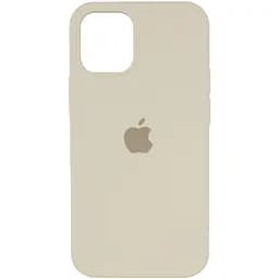 Чохол Silicone Case Full Protective (AA) для Apple iPhone 15 Pro Max (6.7) Бежевий / Antique White