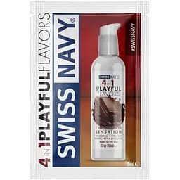 Пробник Swiss Navy 4 in 1 Chocolate Sensation 5 мл