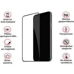 Захисне скло BeCover для Apple iPhone 15 Plus Black (709788) - мініатюра 3