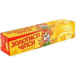 Чипси Золотисті зі смаком сиру 100 г (131891)