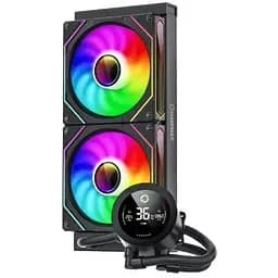 Система рідинного охолодження GameMax IceBurg 240 Digital чорний