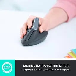 Бездротова миша Logitech MX Vertical Wireless (910-005448) - мініатюра 2