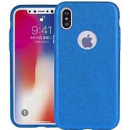 Чохол-накладка Toto TPU Shine Case iPhone X Blue