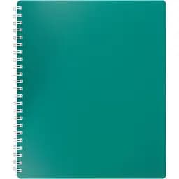 Зошит Buromax Classic на пружині B5, 80 аркушів зелений (BM.2419-004)