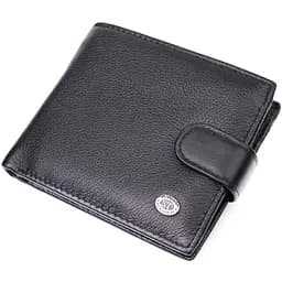 Кожаное мужское портмоне ST Leather 12,2х10,3х2 см acs0028312