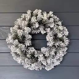 Вінок хвойний різдвяний Hvoya Classic засніжений 50 см