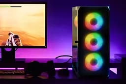 Корпус LogicConcept PORTOS MESH+GLASS ARGB fans 4x120 мм BLACK без БЖ ATX (AT-PORTOS-10-0000000-0002) - мініатюра 6