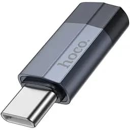 Перехідник адаптер TYPE C male Lightning female Hoco UA29 на 3 ампери