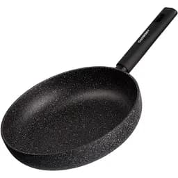 Сковорода Ardesto Black Mars Alcor глубокая с крышкой 24 см (AR1924BML)