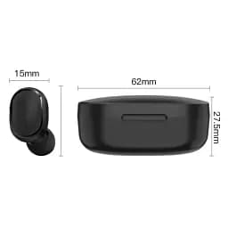 Бездротові Навушники E6S з Led Дисплеєм Bluetooth 5.1 Білі  - мініатюра 2