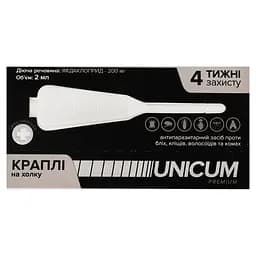Краплі Unicum Рremium від бліх та кліщів для собак 10-30 кг 3 піпетки (UN-008) - мініатюра 3