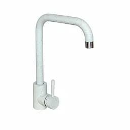 Смеситель для кухни Platinum NА3008B белый в точку Белый