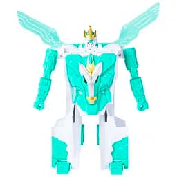 Робот-трансформер Screechers Wild! S5 Стар Вингс белый с бирюзовым (EU686153)
