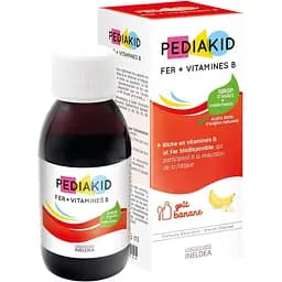 Сироп для повышения гемоглобина и снятия усталости Pediakid Fer + Vitamines B 125 мл