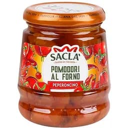 Томати Sacla запечені в духовці з перцем чилі 285 г