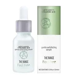 Сыворотка для лица Feel Free Отшелушивающая с молочной и гиалуроновой кислотой, 30 мл