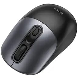Бездротова миша Hoco GM28 2.4G Business Wireless Mouse Black Metal Grey - мініатюра 3