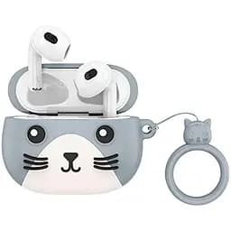 Наушники Hoco Cat True wireless stereo headset EW46 серые