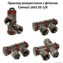 Фітинг Camozzi 2023 1/8-1/8 (2023 1/8-1/8)