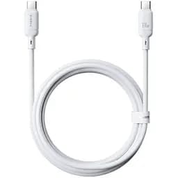 Кабель Baseus Silky Series Cable Type-C to Type-C 100W 2m P10377704213-01 White - мініатюра 3
