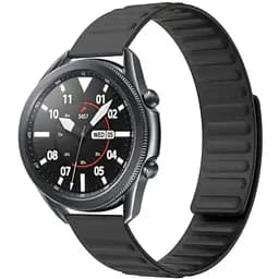 Силіконовий магнітний ремінець Primolux Magnet для годинника Samsung Galaxy Watch 3 45 мм SM-R840 Black