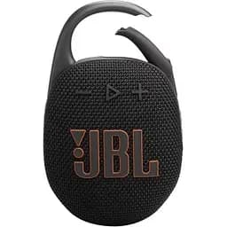 Колонка портативная 1.0 JBL Clip 5 Black, 7B, Bluetooth, питание от аккумулятора, IP67 водонепроницаемая