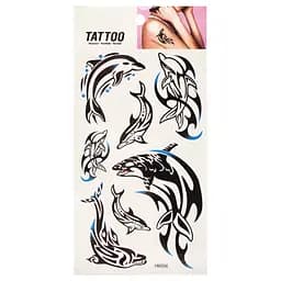 Временная татуировка "Дельфины Tattoo" Bambi 1020-HM356