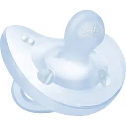 Пустышка Chicco PhysioForma Soft силикон 0-6 мес. 1 шт. голубая (73091.94)