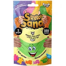 Набір креативної творчості Danko Toys Stretch Sand STS-04-02U пакет 350 гр Зелений