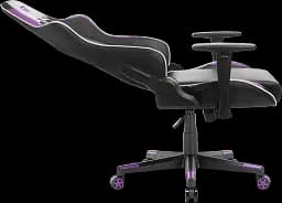 Геймерське крісло GT Racer чорне з фіолетовим (X-2528 Black/Purple) - мініатюра 7