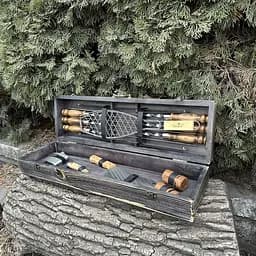 Подарунковий набір Mzavod Майстер BBQ темна текстура - мініатюра 6