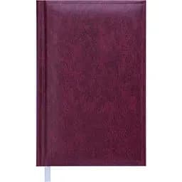 Ежедневник недатированный Buromax Base Miradur A6 288 страниц бордовый (BM.2604-13)