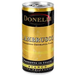 Вино игристое Donelli Lambrusco Emilia, 7,5%, 0,2 л (716932)