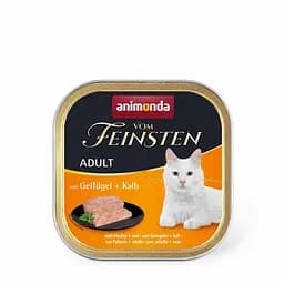 Вологий корм Animonda Vom Feinsten для кішок, з птицею та телятиною, 100 г - мініатюра 3