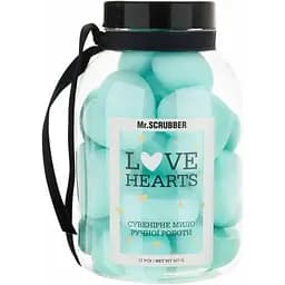 Парфюмерное мыло ручной работы Mr.Scrubber Love Hearts Tiffany 17 шт. 527 г