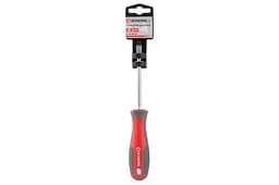 Викрутка плоска шліцева Intertool SL6 x 100 мм Pro VT-3310 - мініатюра 5