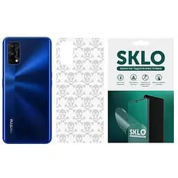 Захисна плівка SKLO Back (тил) Transp. для Realme 9 Pro Прозорий / Черепи