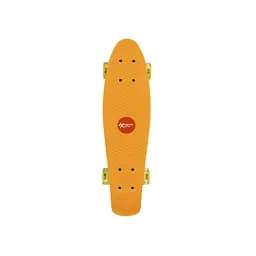 Скейт "Пенні борд" Bambi SC20427 PU колеса зі світлом, 56 см Помаранчевий