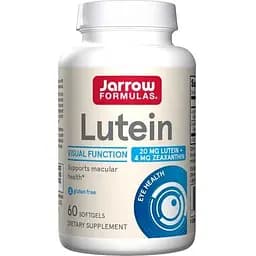 Натуральная добавка Jarrow Formulas Lutein 20 mg, 60 капсул