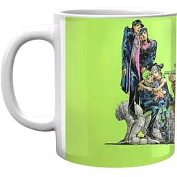 Кружка GeekLand Невероятные приключения ДжоДжо JoJo's Bizarre Adventure Герои ДжоДжо Зеленый фон JJ 02.420
