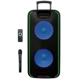 Акумуляторна акустична система XPRO GT-6067 колонка валіза 180Вт USB SD FM радіо Bluetooth 2 мікрофони ДУ (MER-14865)