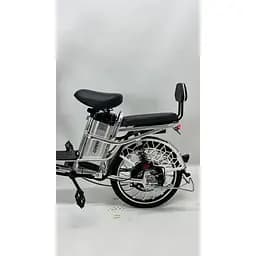 Електровелосипед Minako V4 PRO двомісний 500W/60V/18Ah із заднім амортизатором сірий - мініатюра 5