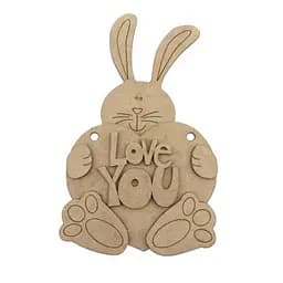 Заготовка для декорирования "Love you-2" Fabrika Decoru FDPO-132